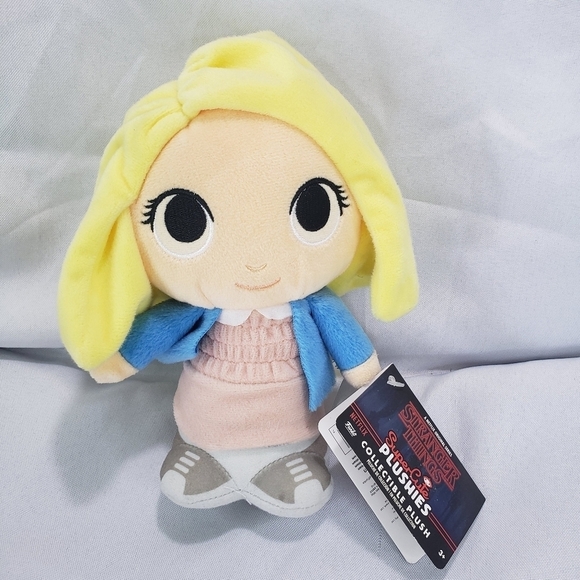 Funko Stranger Things Eleven Plush Stuffed Doll 8 Inch 2017 With Tag - Picture 1 of 9